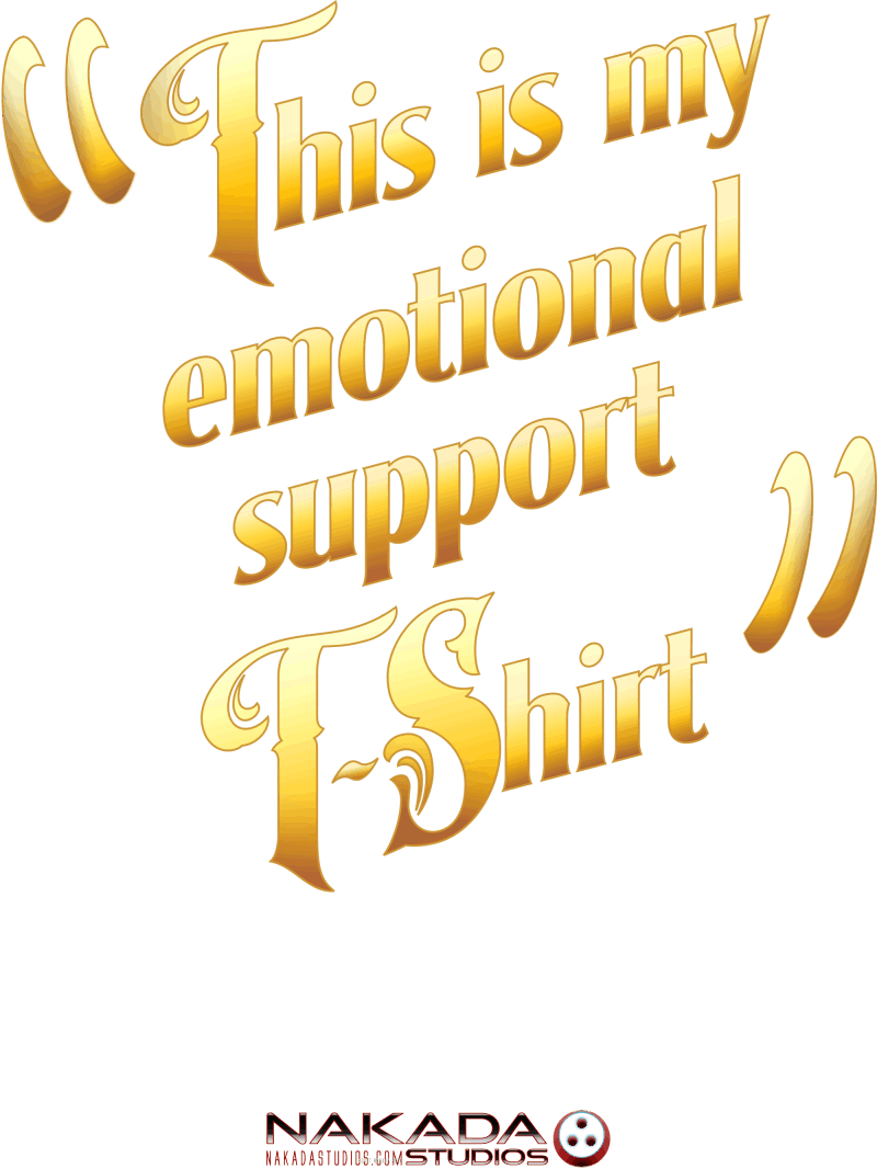 Nakada Studios Emotional MIL Support Shirt